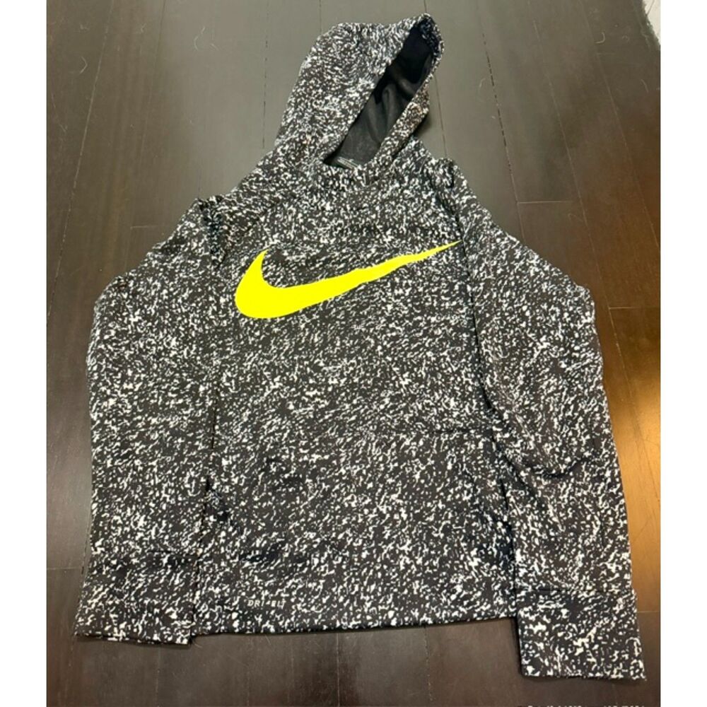 Nike Boys Youth Size M Dri-FIT Speckled Hoodie